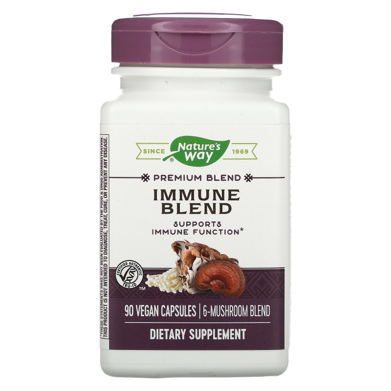 Nature's Way, Immune Blend, 1600 mg, 90 Vegetarian Capsules