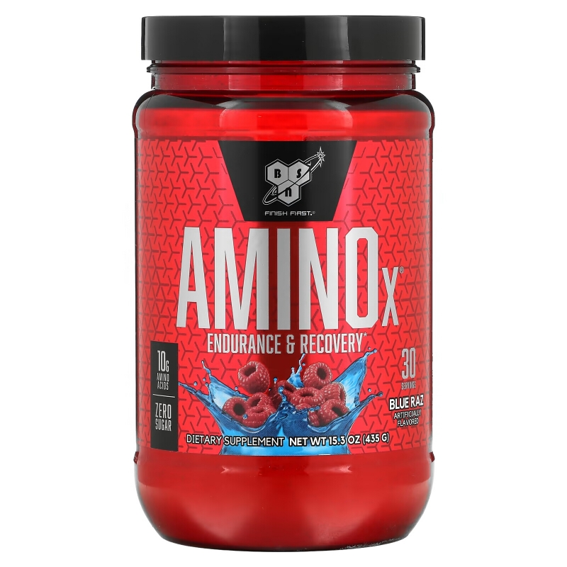 BSN, AminoX, Endurance & Recovery, Blue Raz, 15.3 oz (435 g)