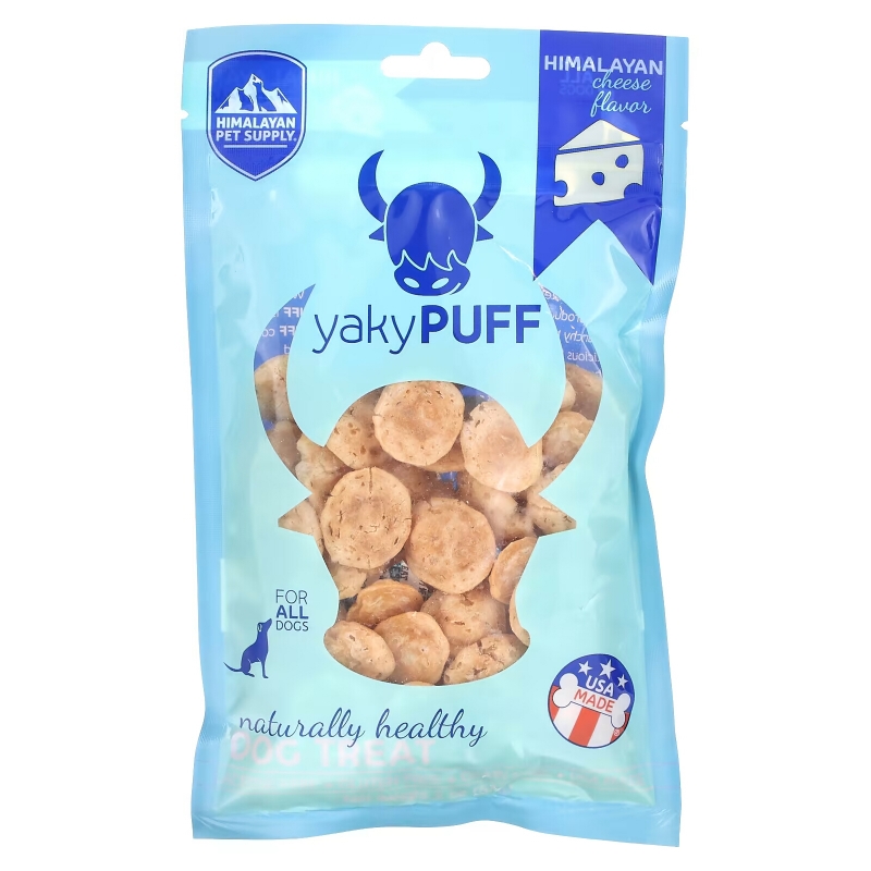 Himalayan Pet Supply, YakyPuff Dog Treat, Himalayan Cheese, 2 oz (57 g)